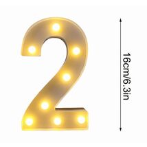 RuWeoMaa Graduation Decorations 2025 - 4 LED Marquee Light Up Numbers 20... - $13.99