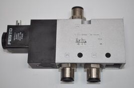 Festo VVUVS-L30-M32C-MD-G38-F8 Solenoid Valve w/ 24VDC VACF-B-C1-1 Coil - $843.12 MXN