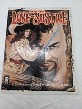 For The Love Of Justice Swashbuckler RPG Supplement Book - £17.47 GBP
