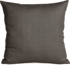 Pillow Throw Howard Elliott Sterling Square 20x20 Charcoal Gray Soft - £102.03 GBP
