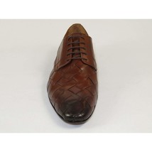 Men's GENIO Genuine Braided Leather Upper And Sole Shoes Turkey 120197862 Cognac image 2