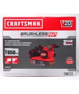 CRAFTSMAN CMCW223B V20 20V BRUSHLESS BELT SANDER 3x18&quot; W/80G PAPER (BARE... - €66,78 EUR