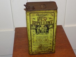 Vintage Rawleigh’s Ideal Fly Repellent One Gallon Empty Can - $49.50