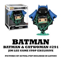 ⭐ Funko Pop! Batman and Catwoman #291 Jim Lee GameStop Exclusive NEVER OPENED - £13.61 GBP