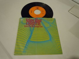 Christie   Yellow River   45 and Picture Sleeve  German pressing - £3.53 GBP