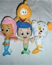 Bubble Guppies Gil, Molly, and Bubble Puppy and Mr Grouper Medium Plush Doll - £32.96 GBP