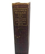 The Works of Washington Irving Vol V Washington Irving VTG Hard Cover Book - £14.00 GBP