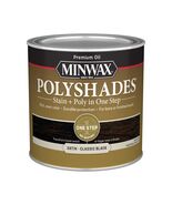Minwax PolyShades Wood Stain + Polyurethane Finish � � Pint, Classic Black, - €21,20 EUR