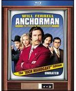 Anchorman - Will Ferrell Unrated Blu-Ray Factory Sealed - $223.42 MXN