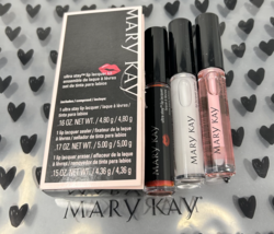 Mary Kay ~ Ultra Stay Lip Lacquer Kit ~ New in Box-  Cherry 143194 FAST ... - $240.99 MXN