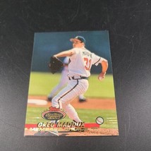 1993 Topps Greg Maddux #750 Stadium Club Atlanta Braves Baseball Card - £1.42 GBP