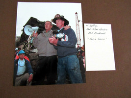 Bob Beckwith Pres. Bush 9-11 Nyc Twin Towers Signed Auto Color 8X10 Photo &amp; Cut - £51.82 GBP