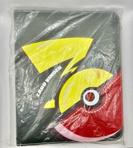 Pokemon Card Binder Pokeball Pikachu Tail Art - $16.00