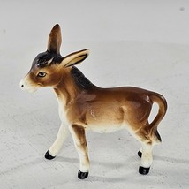 Vintage Bone China Japan Donkey Miniature Figurine Family Set - £27.35 GBP