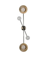 Division Wall Sconce or Flushmount in Oil-Rubbed Bronze, Mesh and Blown ... - $7,537.24 MXN