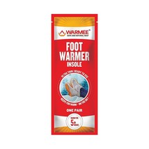 WARMEE Safe &amp; Natural Heat Foot Warmer Insole For Travel, Cold Climate Pack Of 3 - £29.09 GBP