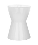 White Ceramic Decorative Garden Stool Modern Contemporary Transitional G... - $96.02