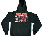 2003 3A Football State Champions SMALL Hoodie South Point Raiders NC Hig... - $39.55