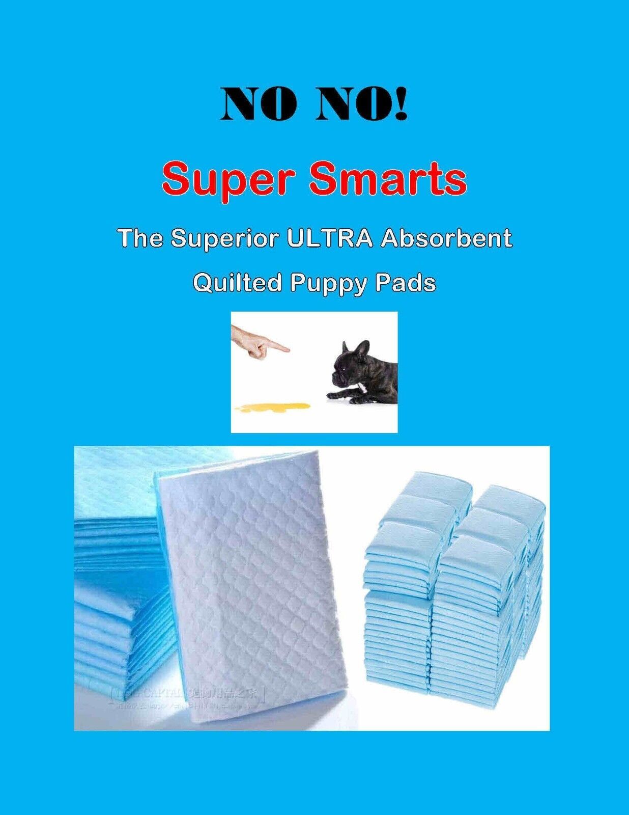 Primary image for 150 23x36 Hi IMPACT XS Smart Puppy Dog Training Pee Pads Quilted Gel Pads