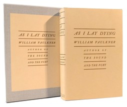 William Faulkner AS I LAY DYING The First Edition Library - FEL 1st Edition Thus - £236.23 GBP
