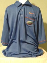 Nike Dri Fit Golf Polo Mens Size XL Shirt University Florida Gators Textured - £9.77 GBP