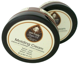 2 Tubs ONE N ONLY Hair Molding Cream Argan Oil Texture Hold 2 oz - £7.80 GBP