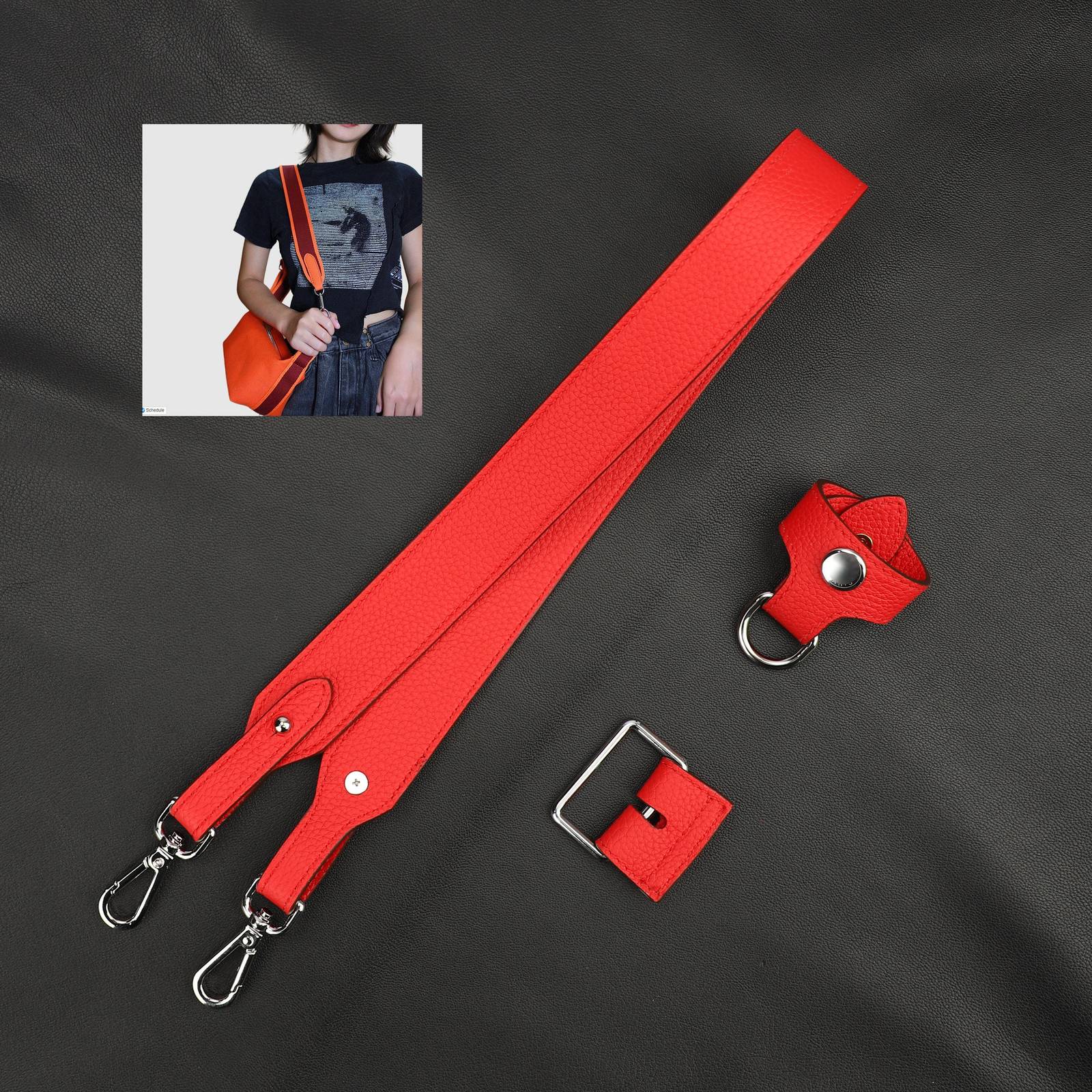 40mm togo leather shoulder bag converter & bag strap For Toile Bride-A-Brac Trav