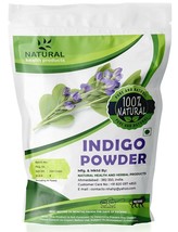 100% NATURAL Organic Indigo Powder(Indigofera Tinctoria)for black hair dye 200GM - £19.34 GBP