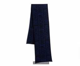 Men’s Moschino Scarf  Blue/black - £78.31 GBP