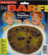 6INCH LARGE PILE OF BROWN FAKE BARF NV425 rubber vomit trick novelty NEW... - $12.97 CAD