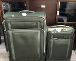 Samsonite Renew 2-Piece Luggage Set Green Softside used - £124.43 GBP