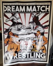 Pro Wrestling Crate Dream Match G.O.D. Faces of Fear Poster Meng Barbari... - $4.74