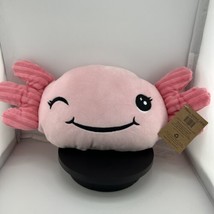 AXOLOTL Plush Pillow Head Pink OYM Girl Scout Rewards 2023 Hugging Trave... - $21.73