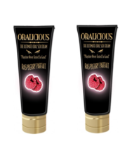 Oralicious Raspberry Parfait 2oz - Flavored Oral Sex Gel (Qty =2) - £15.76 GBP