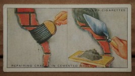 Vintage Wills Cigarette Cards Household Hints No # 46 Number X1 B5 - £1.36 GBP