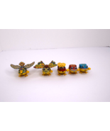 Lot of 5 Vintage Wind-Up Metal &amp; Plastic Animals Made in Taiwan Frog, Be... - €21,49 EUR
