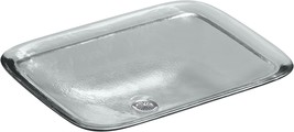 Kohler K-2773-B11 Inia Wading Pool Glass Rectangular Vessel Bathroom Sink, Ice - £414.85 GBP