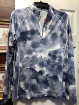NWT PUMA Navy Blazer & White Cloud Long Sleeve Mock Golf Shirt S M & XXL UPF50 image 2