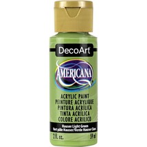 DecoArt, Hauser Light Green, Americana Acrylic Paint, 2 oz. - $4.51