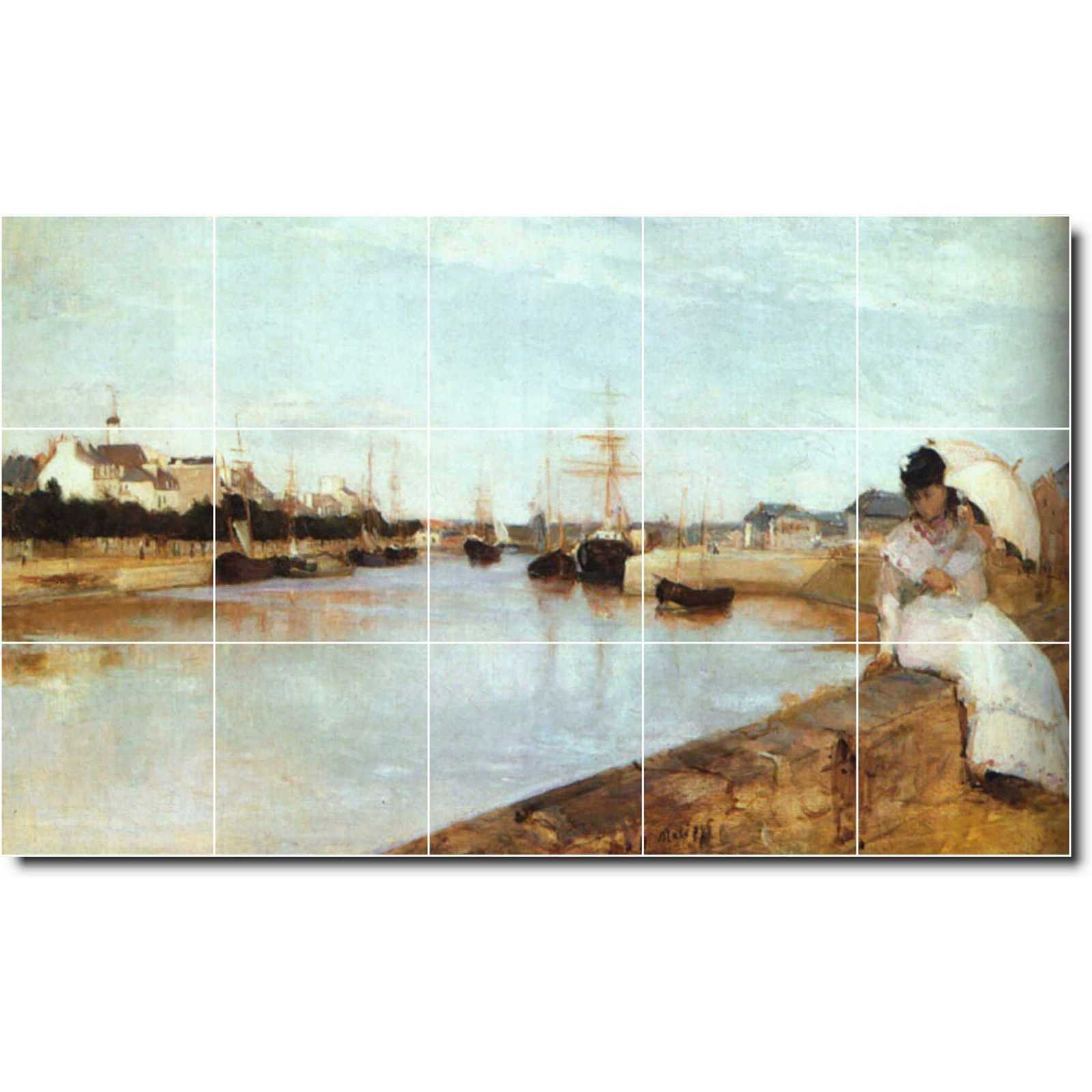 Morisot berthe the harbor at lorient
