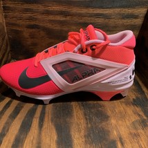 Nike Alpha Menace 4 Pro NRG Racer Pink Football Cleats Mens Size 9 HJ456... - $58.41