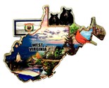 West Virginia Montage Artwood Fridge Magnet - $7.99