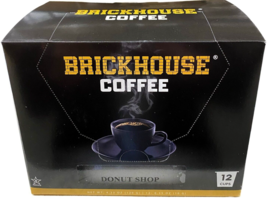 Single Serve Coffee (Donut  Blend, 72 count) Roasted fresh k cups Brickhouse - £30.54 GBP