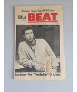 KRLA BEAT NEWSPAPER VOL 1 No 44 January 15, 1966-Tom Jones-One Thunderba... - $28.05 CAD