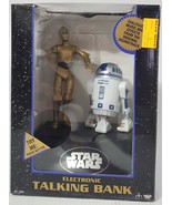 1995 Star Wars Electronic Talking Bank C3PO &amp; R2D2 FACTORY SEALED!!  Fre... - €50,83 EUR