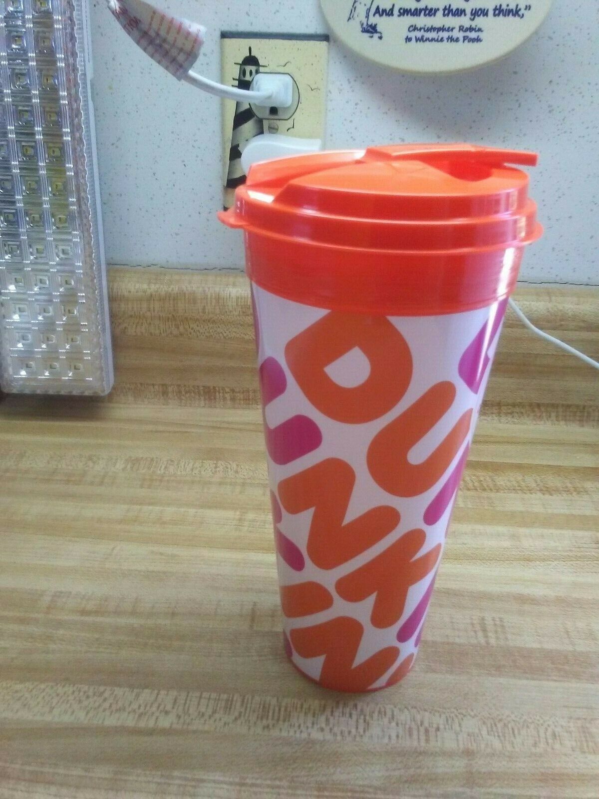 Dunkin donuts plastic tumbler - $9.49