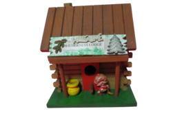 Strawberry Shortcake Wooden Birdhouse 8.5&quot;T x 7&quot;L x 6&quot;W Wilderness Lodge - £17.55 GBP