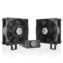 AXIAL S1238D, Dual 120mm Muffin Fan Doorway, Room to Room, Wood Stove, F... - $73.32