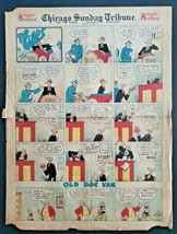 1931 Chicago Sunday Tribune Color Comics Aug. 31 The Gumps &amp; Harold Teen - £23.58 GBP