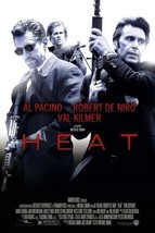 Heat Al Pacino Robert de Niro Val Kilmer 8x12 inch movie poster - £11.59 GBP